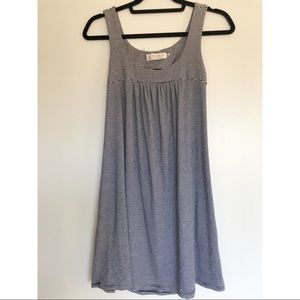 Black and White Stripe Fighting Eel Dress